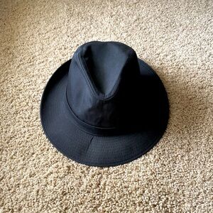 Vintage Dobbs Fifth Avenue Black Fedora Hat